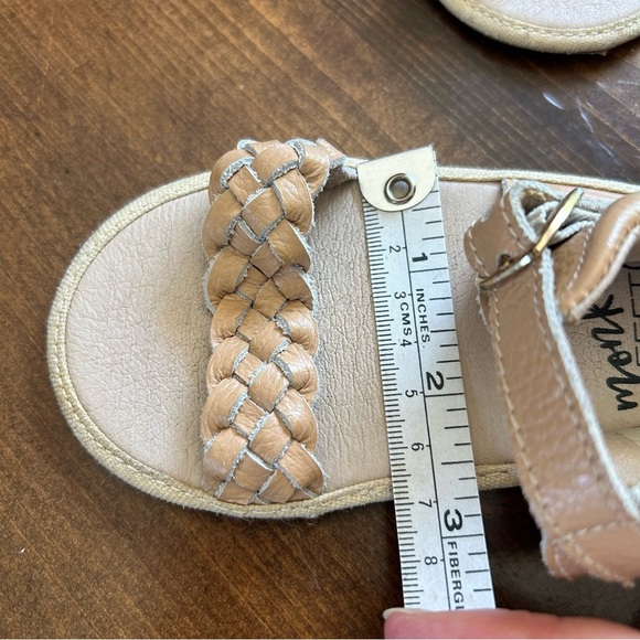 Monkey Feet Toddler Braided Leather Sandals. Size 18-24 months. - Picture 8 of 8